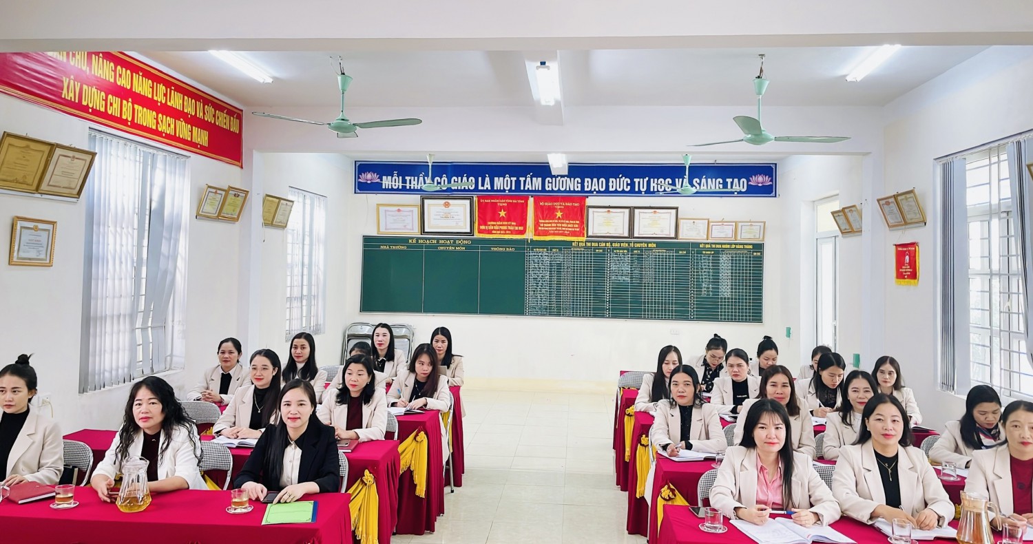 CHI BỘ TRƯỜNG MẦM NON KỲ HOA TỔ CHỨC HỘI NGHỊ TỔNG KẾT CÔNG TÁC XÂY DỰNG ĐẢNG NĂM 2025, PHƯƠNG HƯỚNG, NHIỆM VỤ NĂM 2026