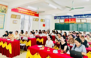 Trường mầm non Kỳ Hoa tổ chức họp phụ huynh bàn về công tác bán trú năm học 2025 – 2026