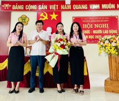 TRƯỜNG MẦM NON KỲ HOA TỔ CHỨC THÀNH CÔNG HỘI NGHI VIÊN CHỨC VÀ NGƯỜI LAO ĐỘNG NĂM 2025-2026