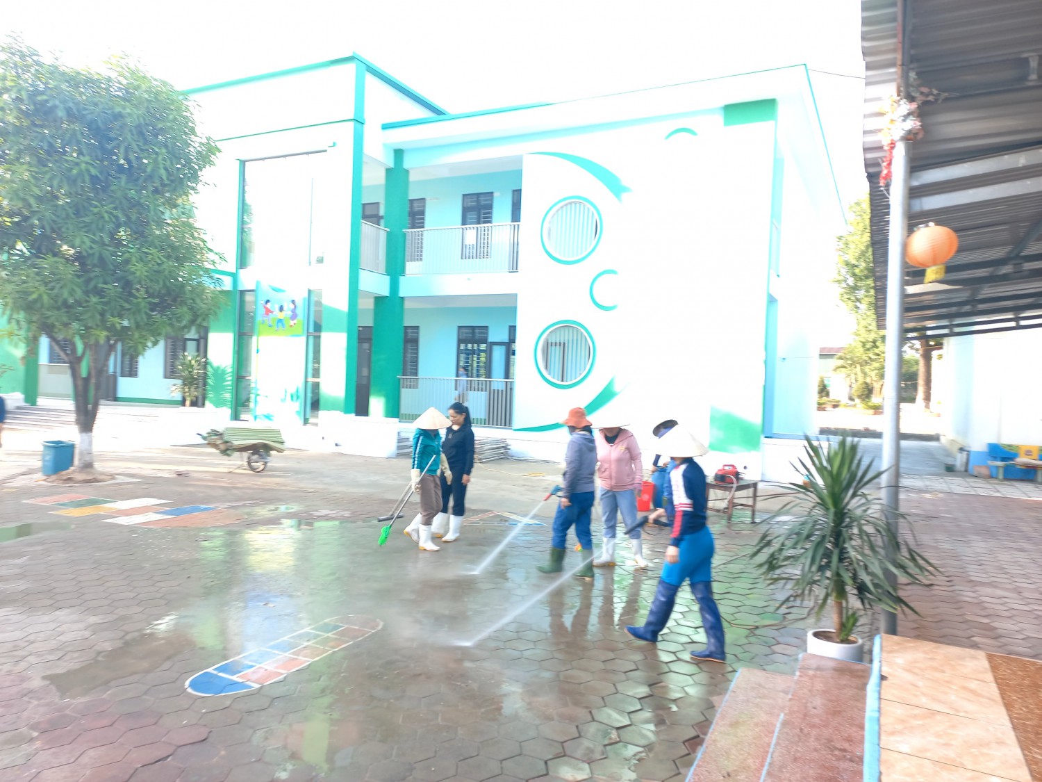TRƯỜNG MẦM NON KỲ HOA CHUẨN BỊ TỐT CÁC ĐIỀU KIỆN SẴN SÀNG BƯỚC VÀO NĂM HỌC MỚI 2023-2024